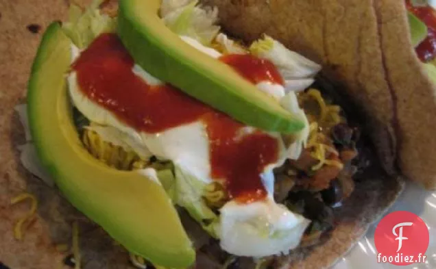 Burritos aux Haricots Noirs de Tante Jenny