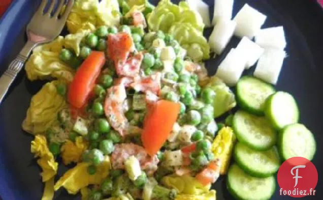 Une salade de Pois