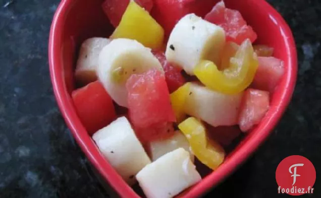 Recette de Palmito Ensalada (Salade de Cœurs de Palmier)