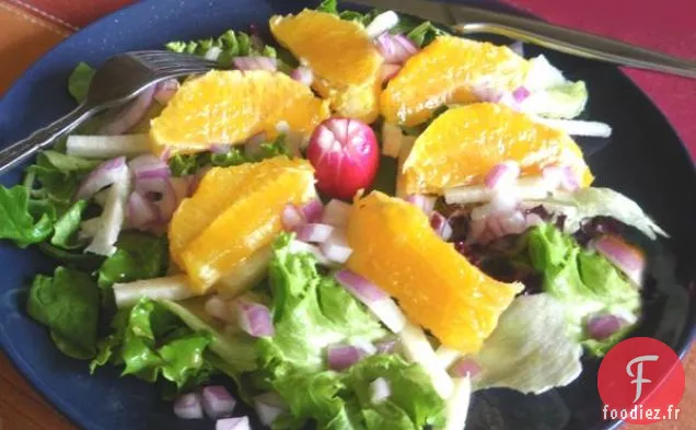 Salade de Jicama à l'Orange