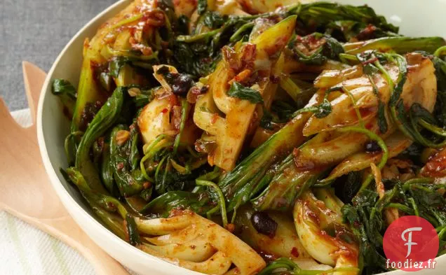 Bok Choy à la Sauce aux Haricots Noirs