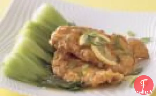 Poulet Au Citron Avec Bok Choy