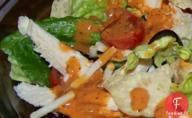Salade de Tacos au Poulet Fiesta