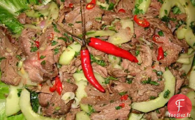 Yum Nua - Salade de Boeuf Thaïlandaise