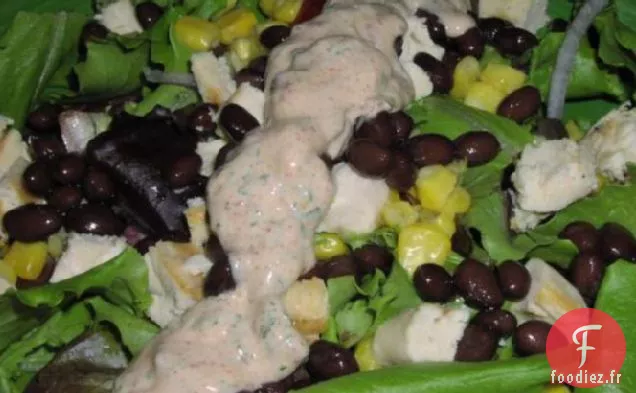 Salade de Tacos au Poulet Chipotle