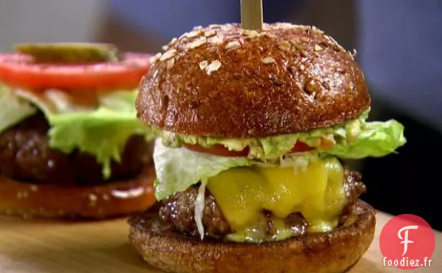 Burger au Guacamole