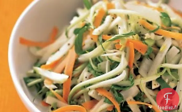 Salade De Chou Bok Choy, Carotte Et Pomme