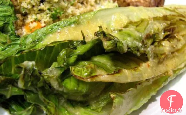 Coeurs Romains Grillés À La Vinaigrette César