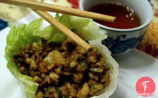 Tasses de laitue de Martin Yan