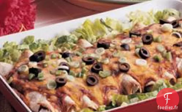 Enchiladas au Poulet