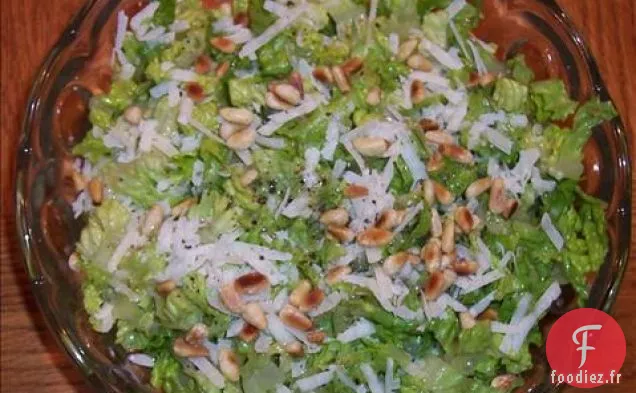 Romaine Râpée À La Vinaigrette À L'Ail