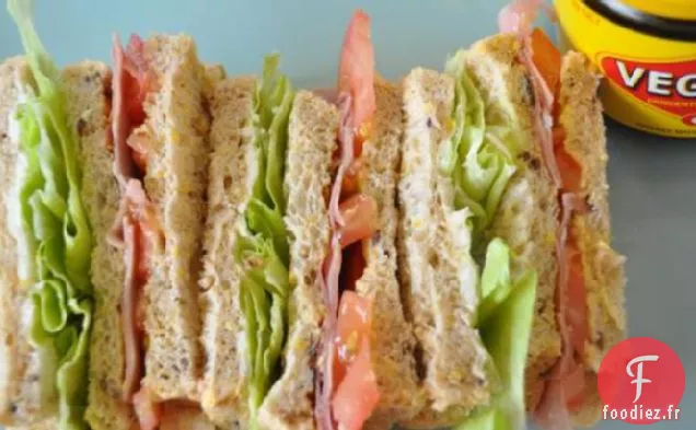 Sandwich à Trois Étages Vegemite