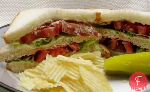 Sandwichs aux Tomates à Deux Étages