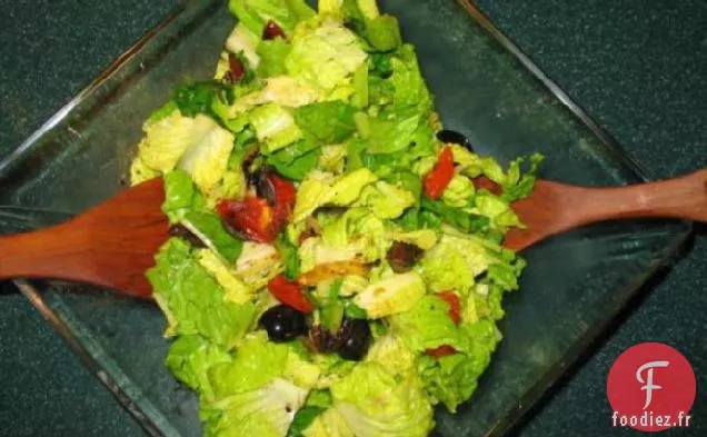 Salade de Tomates Rôties, Oignons et Champignons de Sarasota