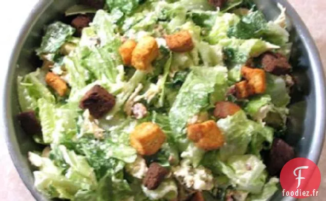 Salade César au Poulet Facile