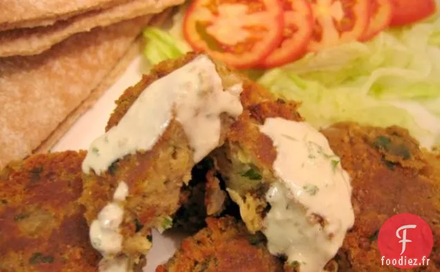 Falafel Aux Sauces Tahini et Coriandre