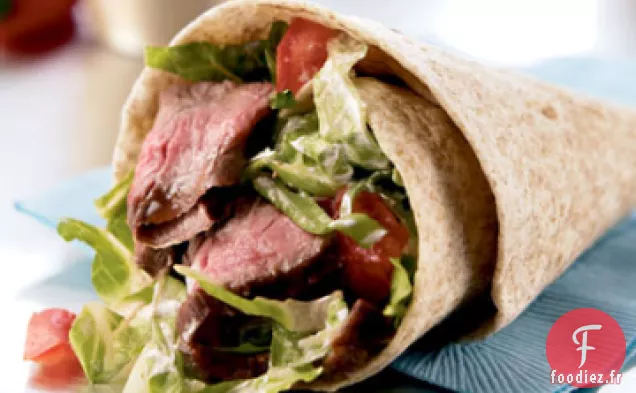 Enveloppements de steak pour le Weight Watcher