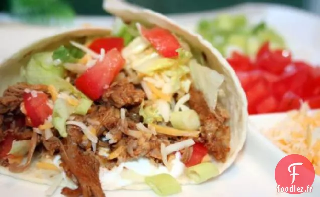 Viande de Burrito à la Mijoteuse