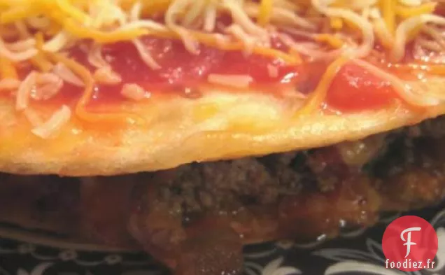 Hamburgers Façon Quesadilla