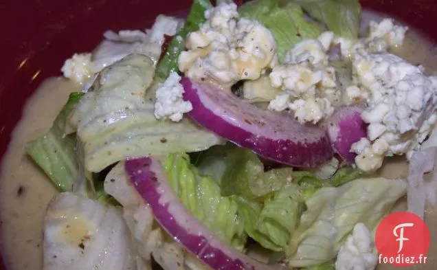Petits Bijoux Avec Vinaigrette Au Fromage Bleu