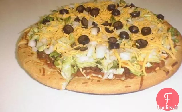 Pizza à Tacos Facile