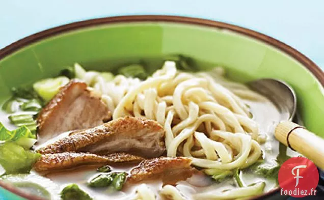 Soupe de Nouilles au Canard Rôti Chinois