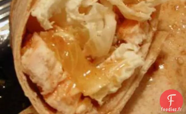 Sandwichs au Poulet Épicé à l'Orange et au Sésame