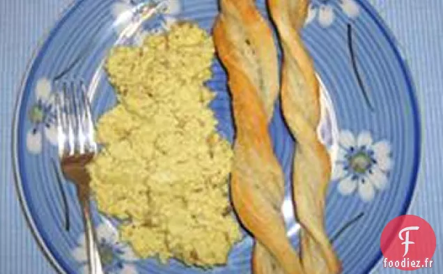 Œufs Brouillés Au Curry Crémeux