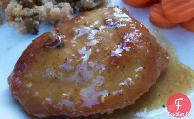 Côtelettes de Porc à la Moutarde à l'Érable