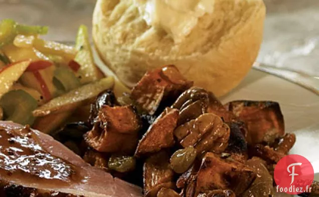 Salade de Patates Douces à la Vinaigrette au Bacon