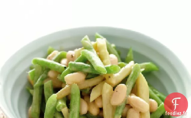 Salade de Trois Haricots avec Vinaigrette