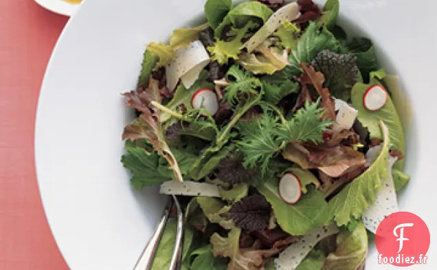 Salade Verte aux Radis et Manchego