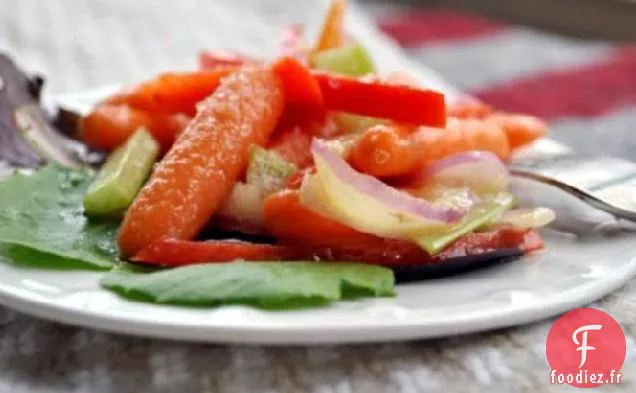 Salade De Carottes Marinées