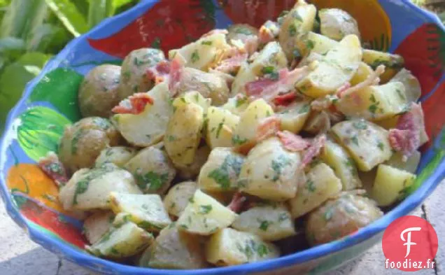 Salade de Pommes de Terre Au Bacon et au Persil
