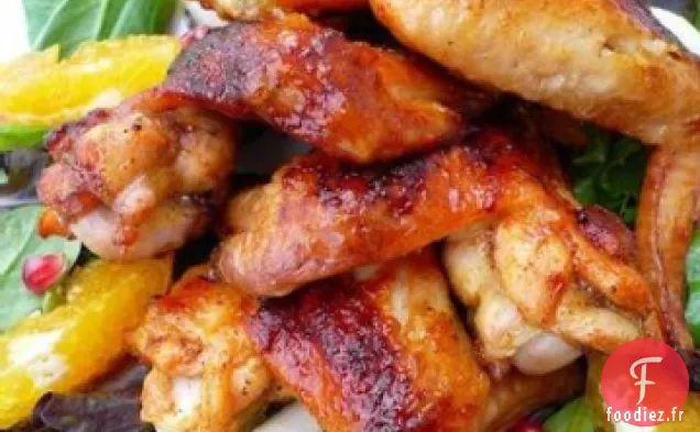 Ailes de Poulet Au Curry Au Miel