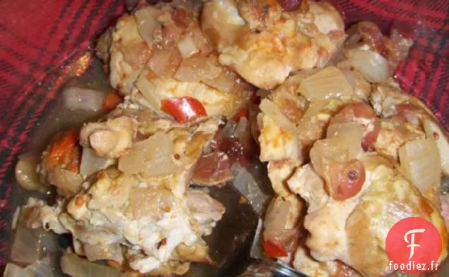 Poulet aux Canneberges John's Crock Pot