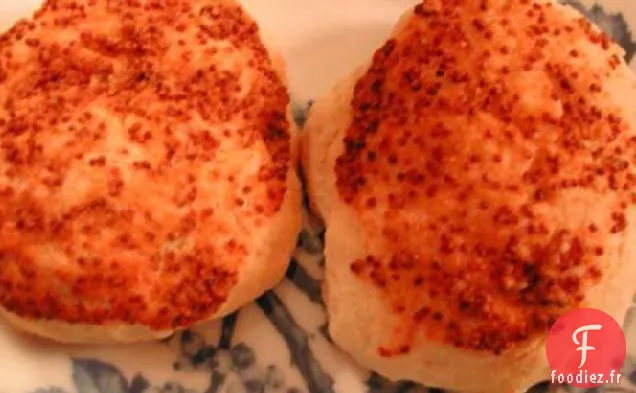 Damperettes au Fromage Croustillant et à la Moutarde