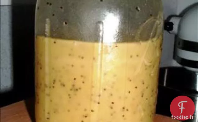 Vinaigrette aux Graines de Pavot de Bobbie