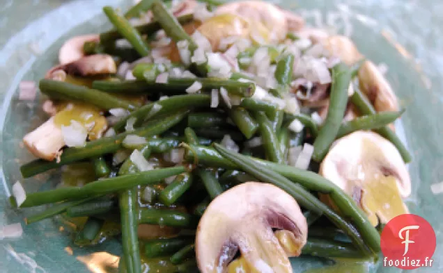 Salade de Haricots Verts et Champignons