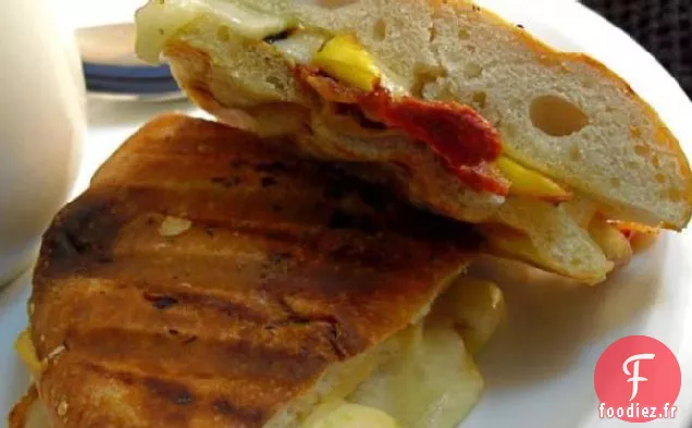 Panini au Brie et aux Pommes