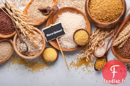 Riz ou quinoa – Quel est le choix le plus nutritif ?