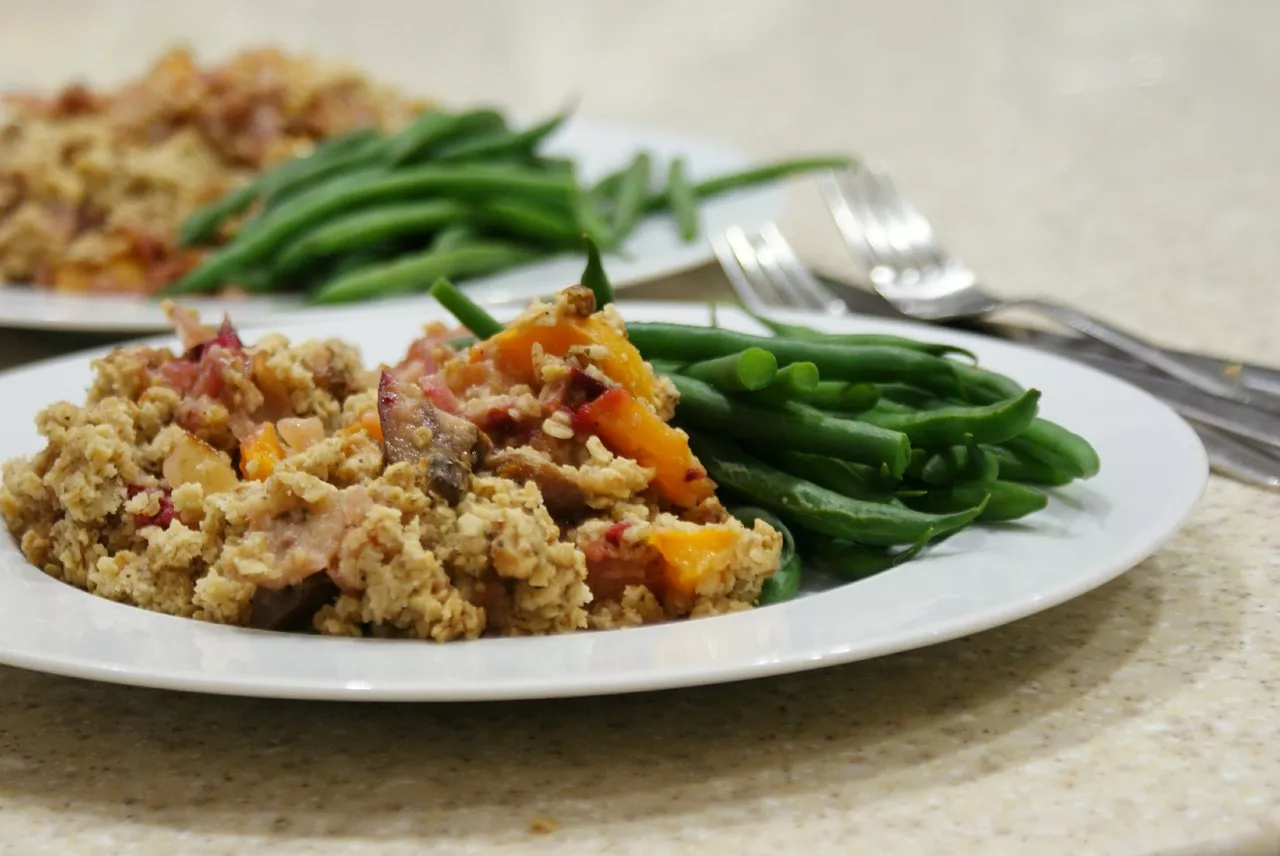 Crumble aux Canneberges